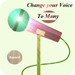 voice changer app android application logo